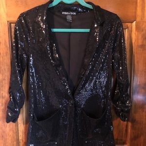 sequin blazer